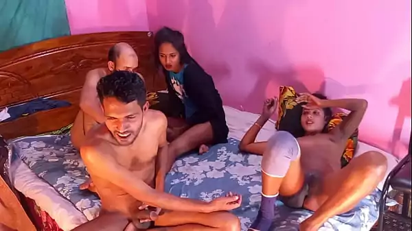 Rough Hardcor tight pussy sex with two guys most great group sex xxx porn